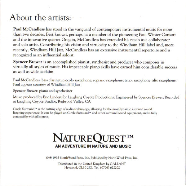 Paul McCandless : Sentimental Sax (CD, Album)