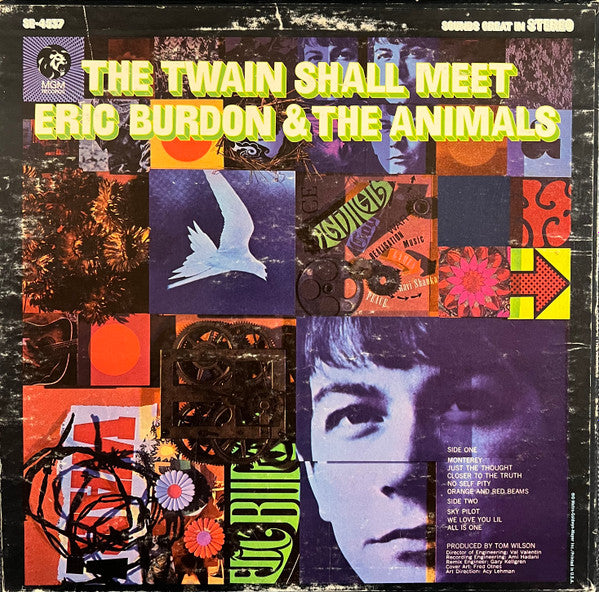 Eric Burdon & The Animals : The Twain Shall Meet (LP, Album, H.V)