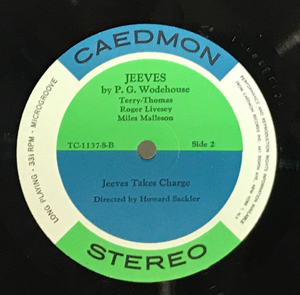 P.G. Wodehouse, Terry-Thomas, Roger Livesey : P.G. Wodehouse Jeeves (LP)