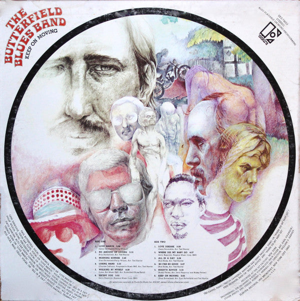 The Butterfield Blues Band* : Keep On Moving (LP, Album, CTH)