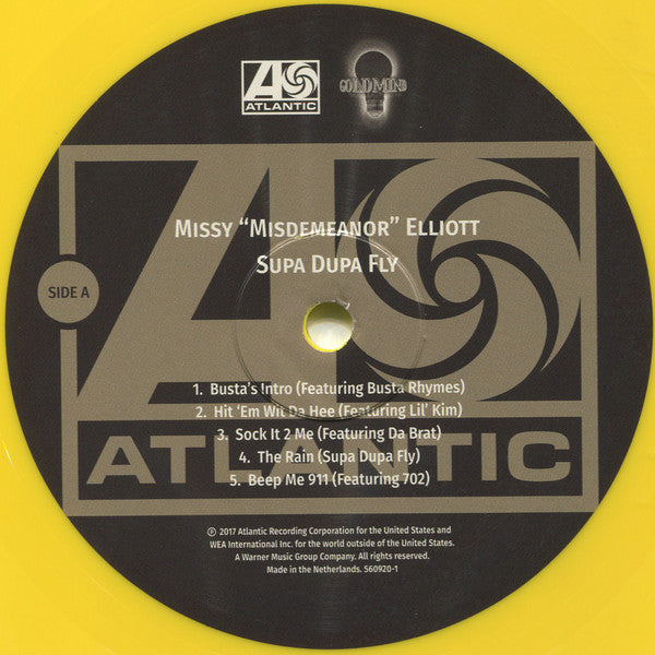 Missy "Misdemeanor" Elliott* : Supa Dupa Fly (2xLP, Album, Club, Ltd, Num, RE, Yel)
