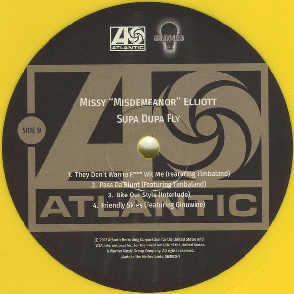 Missy "Misdemeanor" Elliott* : Supa Dupa Fly (2xLP, Album, Club, Ltd, Num, RE, Yel)