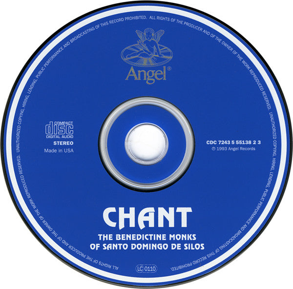The Benedictine Monks Of Santo Domingo De Silos* : Chant (CD, Comp, EMI)