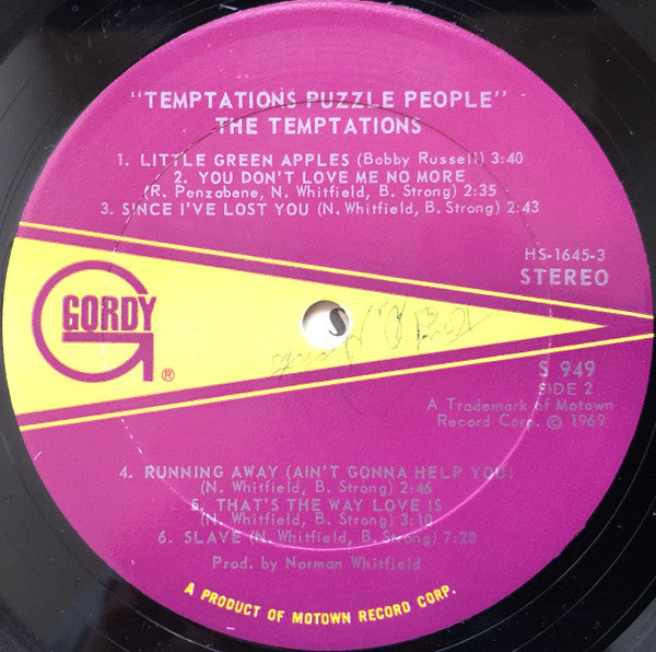 Temptations* : Puzzle People (LP, Album)