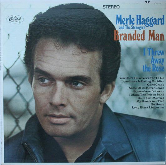Merle Haggard And The Strangers (5) : Branded Man (LP, Album, Los)