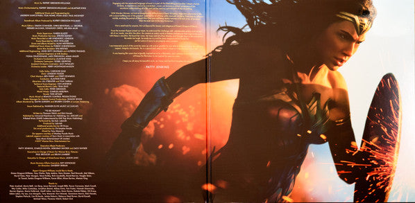 Rupert Gregson-Williams : Wonder Woman (Original Motion Picture Soundtrack) (2xLP, Album, Ltd, Num, Gol)