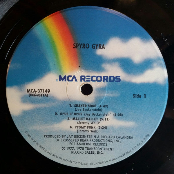 Spyro Gyra : Spyro Gyra (LP, Album, RE, Pin)