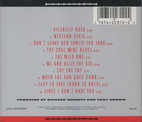 Marty Stuart : Hillbilly Rock (CD, Album)