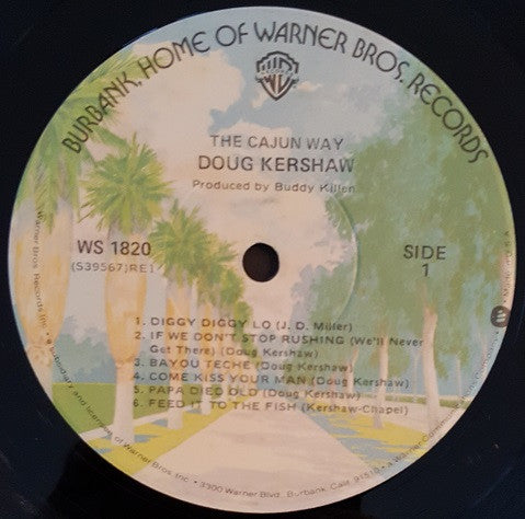 Doug Kershaw : The Cajun Way (LP, Album, RE, Jac)
