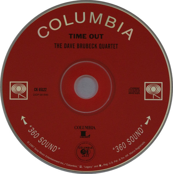 The Dave Brubeck Quartet : Time Out (CD, Album, RE, RM)