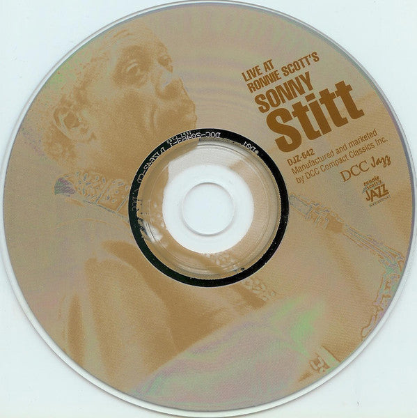 Sonny Stitt : Live At Ronnie Scott's (CD, Album, RE)