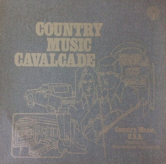 Various : Country Music Cavalcade - Country Music, U.S.A. Featuring Rhinestone Rockabilly (3xLP, Comp + Box)