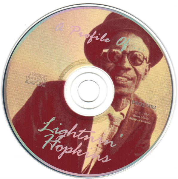 Lightnin' Hopkins : A Profile Of Lightnin' Hopkins (CD, Comp)