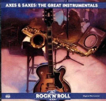 Various : Axes & Saxes: The Great Instrumentals (2xLP, Comp, RM)