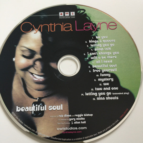 Cynthia Layne (2) : Beautiful Soul (CD, Album)