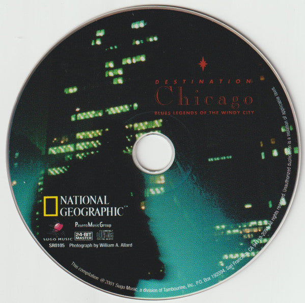 Various : National Geographic: Destination Chicago (CD, Comp)