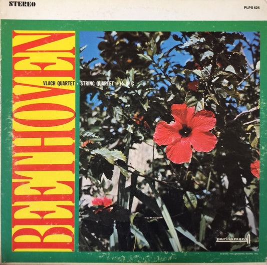 Beethoven* - Vlach Quartet : String Quartet #14 In C (LP)