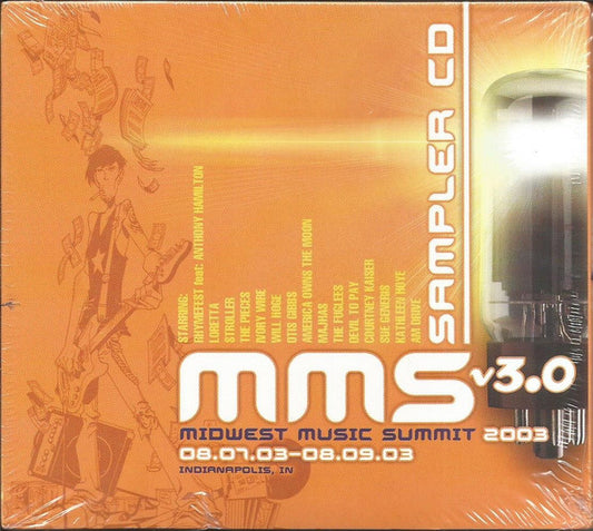 Various : MMS v3.0 [Midwest Music Summit] 2003 (2xCD, Comp, Promo, Smplr, Dig)