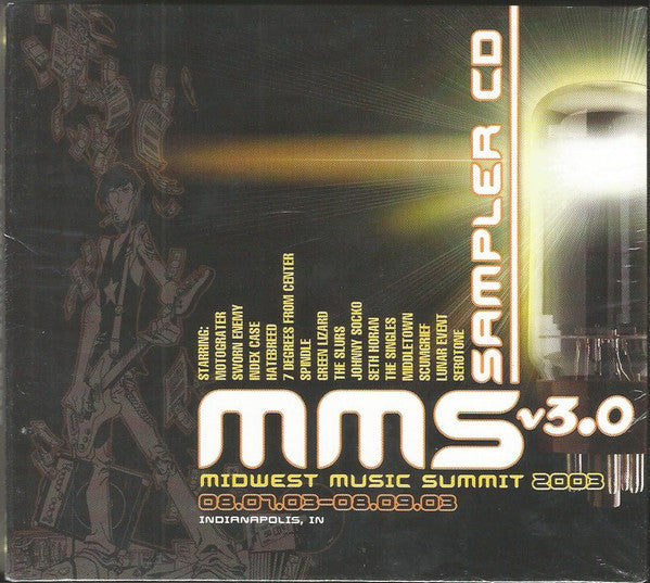 Various : MMS v3.0 [Midwest Music Summit] 2003 (2xCD, Comp, Promo, Smplr, Dig)