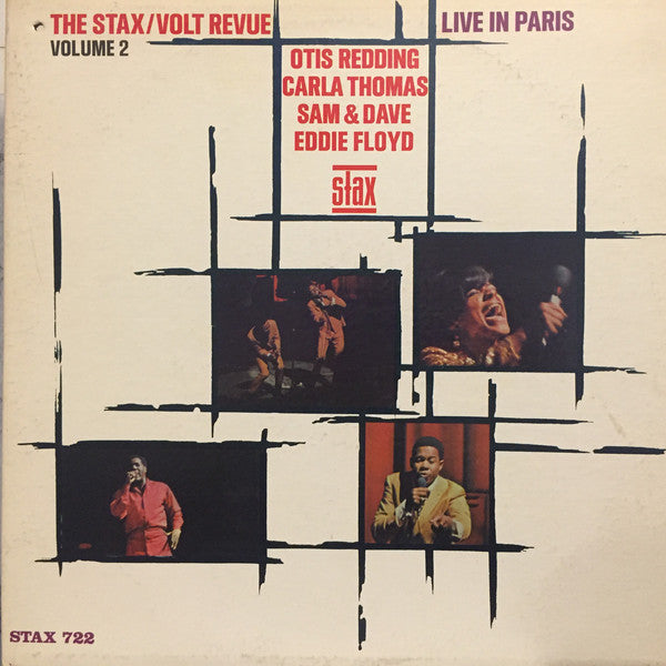 Various : The Stax / Volt Revue Volume 2  Live In Paris (LP, Album, Mono, Ter)