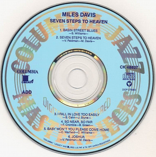 Miles Davis : Seven Steps To Heaven (CD, Album, RE, RM)