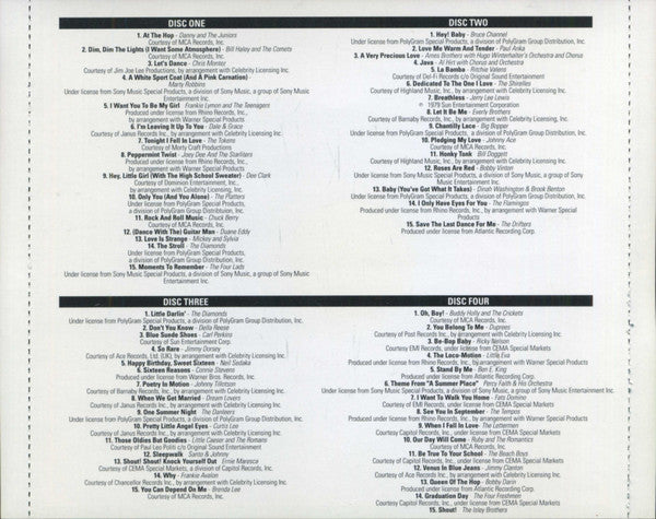 Various : Prom Night (4xCD, Comp)