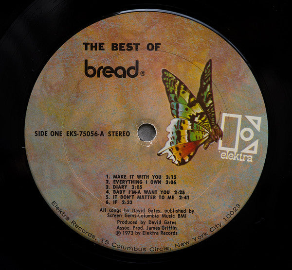Bread : The Best Of Bread (LP, Comp, Pit)