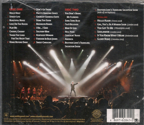 Neil Diamond : Hot August Night / NYC (Live From Madison Square Garden) (2xCD, Comp, RE)