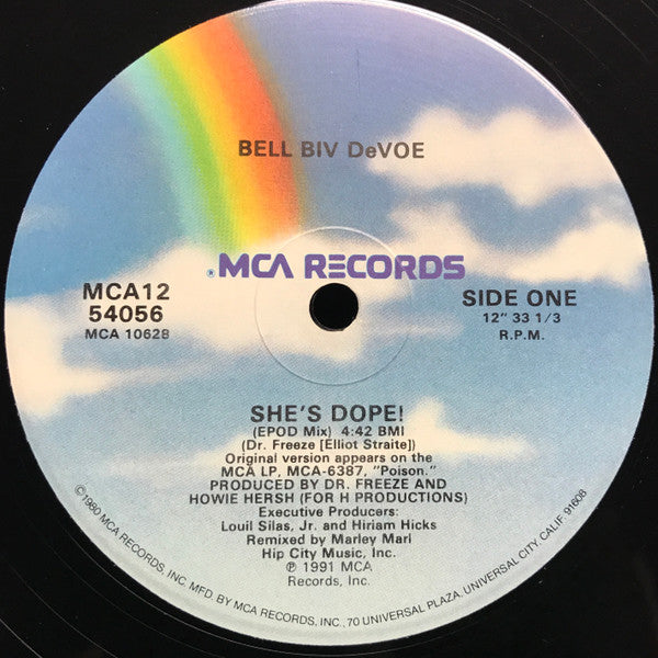 Bell Biv Devoe : She's Dope! (12", Single)