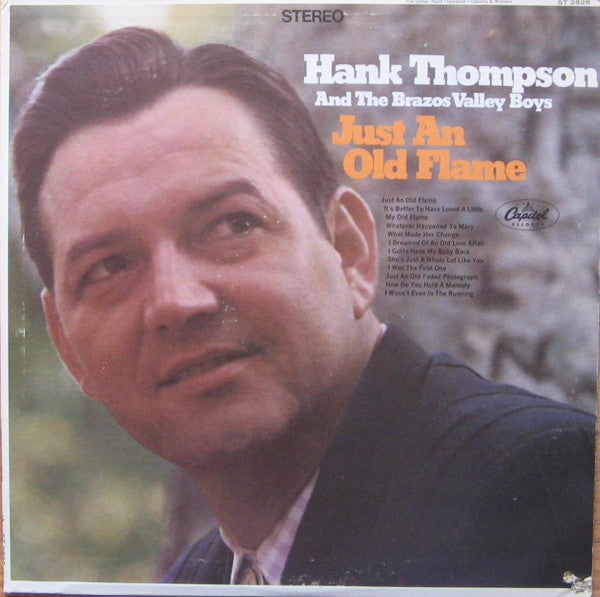 Hank Thompson And His Brazos Valley Boys : Just An Old Flame (LP, Album, Jac)