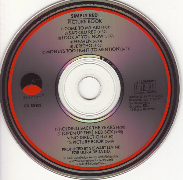 Simply Red : Picture Book (CD, Album)