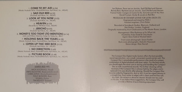 Simply Red : Picture Book (CD, Album)