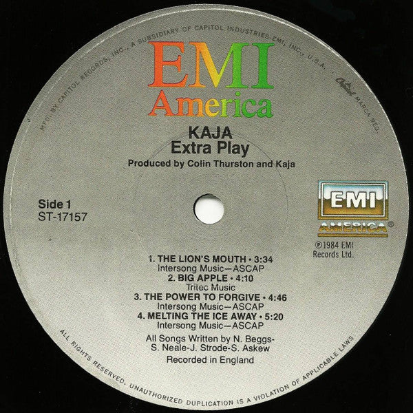 Kaja* : Extra Play (LP, Album)