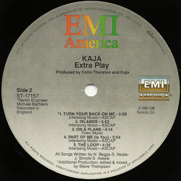 Kaja* : Extra Play (LP, Album)