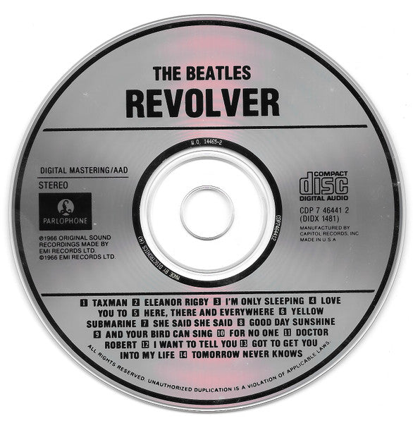 The Beatles : Revolver (CD, Album, RE, RP, Lon)