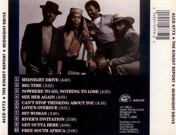 The Kinsey Report : Midnight Drive (CD, Album)