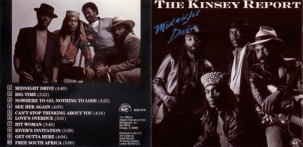 The Kinsey Report : Midnight Drive (CD, Album)
