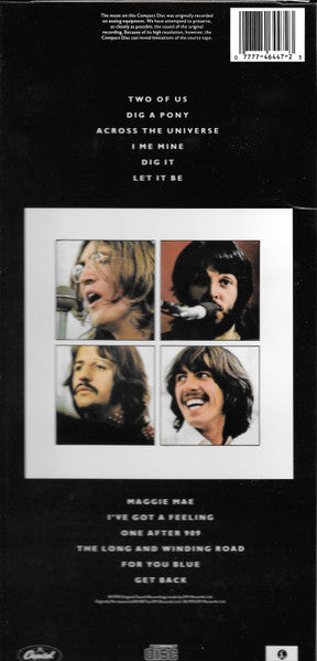 The Beatles : Let It Be (CD, Album, RE, RM, Lon)