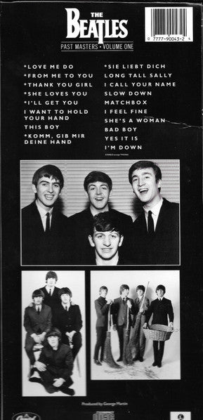 The Beatles : Past Masters • Volume One (CD, Comp, Mono, DAD)