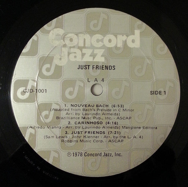 LA4 : Just Friends (LP, Album, Ltd, Dir)