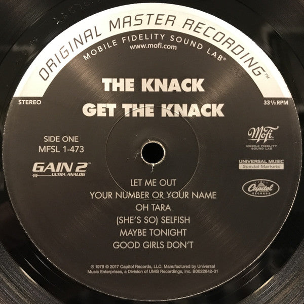 The Knack (3) : Get The Knack (LP, Album, Ltd, Num, RE, RM, 180)