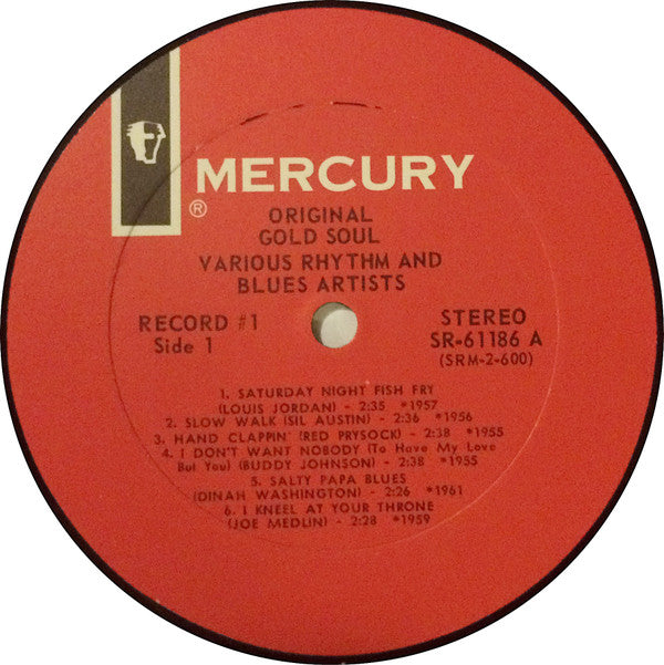 Various : Original Gold Soul (2xLP, Comp, Mer)