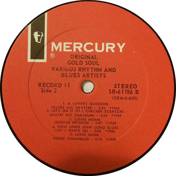 Various : Original Gold Soul (2xLP, Comp, Mer)