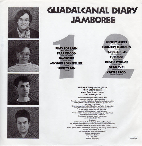 Guadalcanal Diary : Jamboree (LP, Album, SRC)