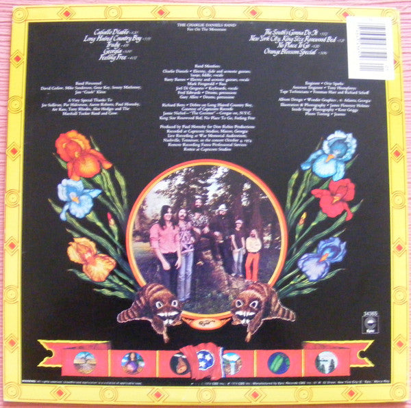The Charlie Daniels Band : Fire On The Mountain (LP, Album, RE, Gat)