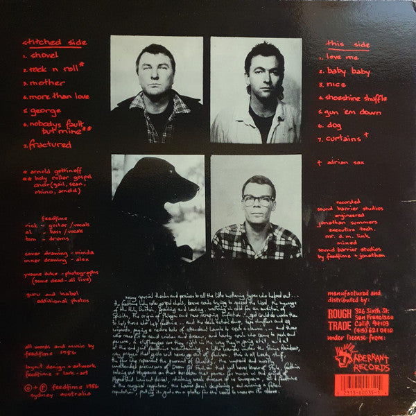 feedtime : Shovel (LP, Album)