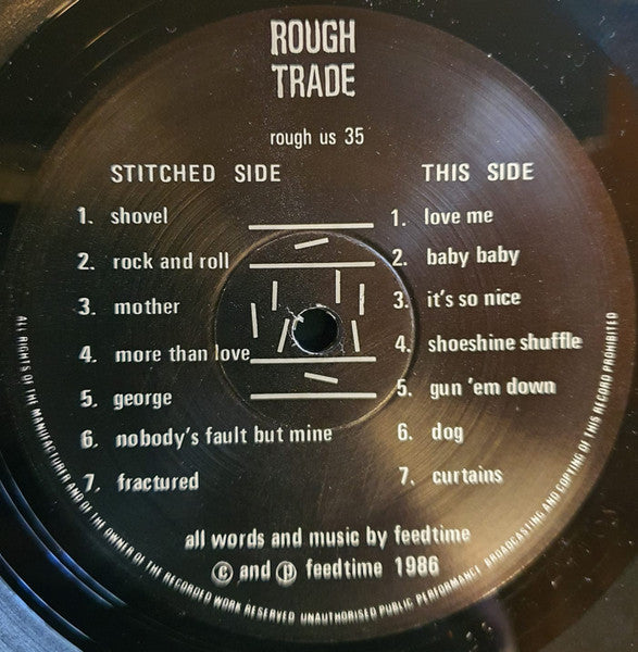 feedtime : Shovel (LP, Album)