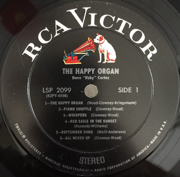 Dave "Baby" Cortez : The Happy Organ (LP, Album)