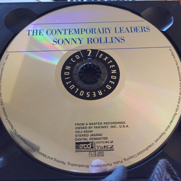 Sonny Rollins : Sonny Rollins And The Contemporary Leaders (XRCD, Album, RE, RM, Dig)