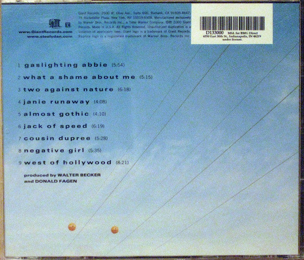 Steely Dan : Two Against Nature (CD, Album, Club)